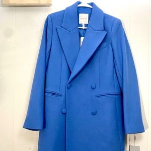 Avec Les Filles Blue Trench Coat